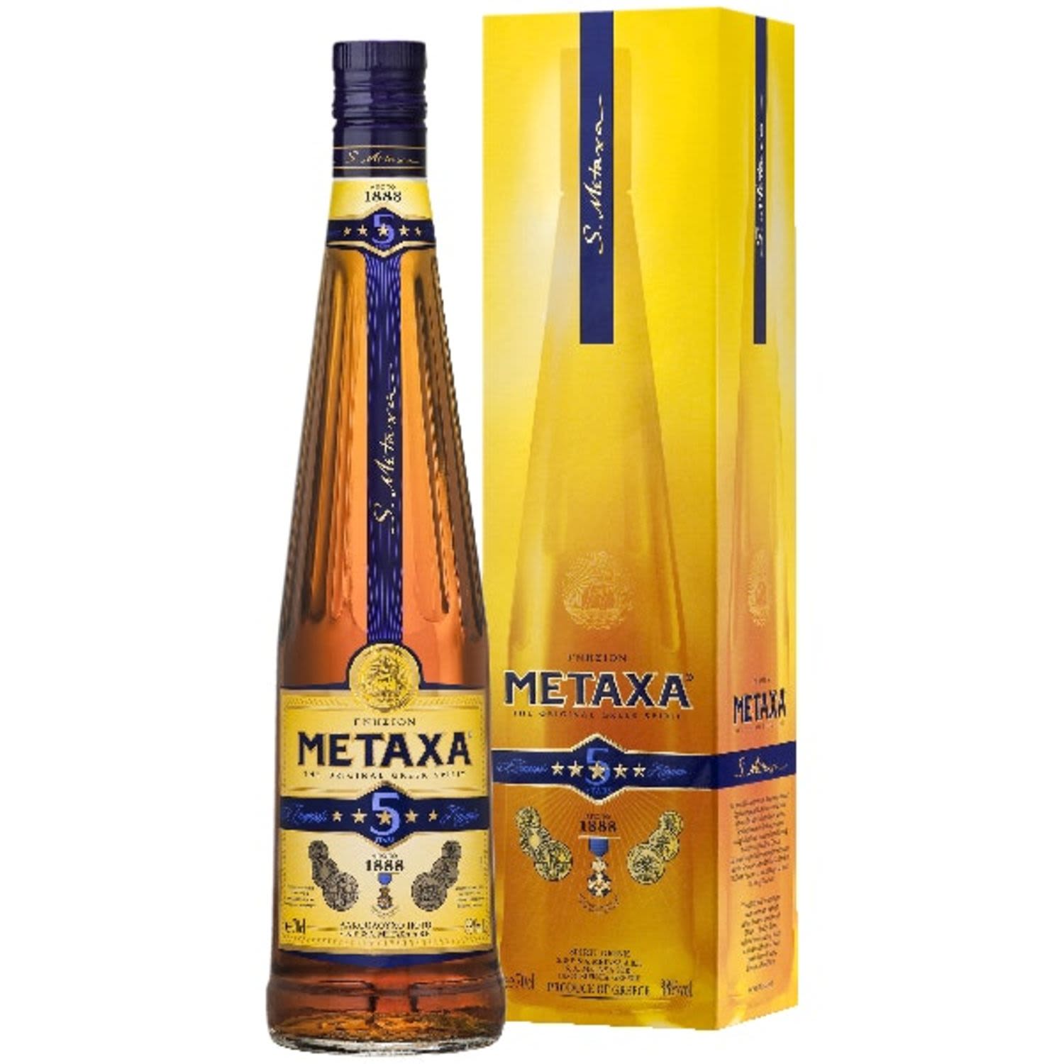 METAXA BRANDY 5 STAR 700ML Each